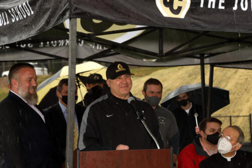 John Carroll Baseball field blessing by Archbishop Lori photographed by Commercial photographers, Robin Sommer and Bill Rettberg of MidAtlantic Photographic LLC and made possible by the Kutcher Family Foundation